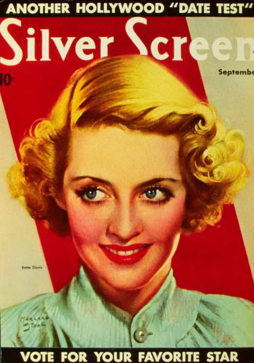 Bette Davis Movie Poster Art Print showcasing classic Hollywood elegance