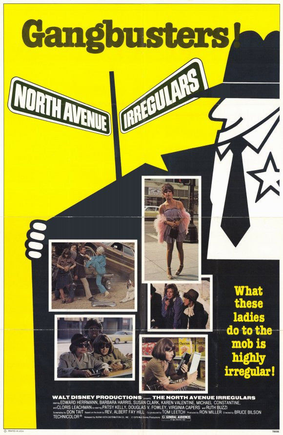 The North Avenue Irregulars Movie Poster Print 11x17