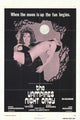 Vampires Night Orgy Movie Poster Print showcasing horror cinema art.