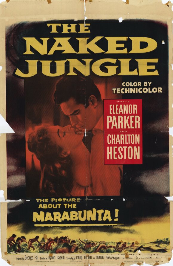 Naked Jungle Movie Poster Print showcasing classic film artwork.