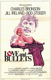 Love and Bullets Movie Poster Print showcasing thrilling cinematic artwork.