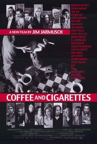Coffee and Cigarettes Movie Poster Print featuring iconic film imagery