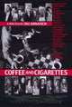 Coffee and Cigarettes Movie Poster Print featuring iconic film imagery