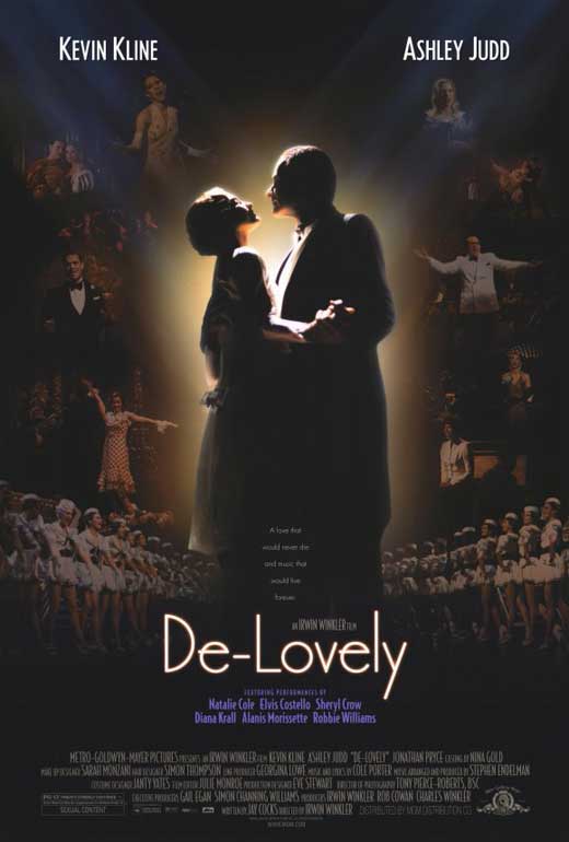 De-Lovely Movie Poster Print showcasing vibrant design and colors.