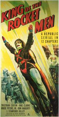 King of the Rocketmen Movie Poster Print showcasing vibrant colors and classic design.