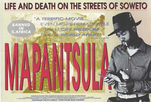 Mapantsula Movie Poster Print showcasing South African cinema.
