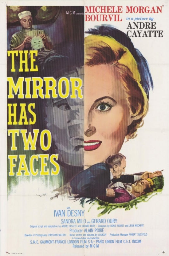 Mirror Has Two Faces Movie Poster Print featuring emotional design.