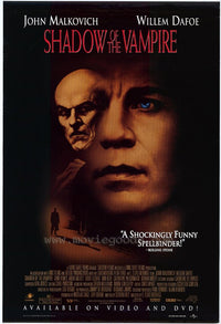 Shadow of the Vampire Movie Poster Print showcasing eerie film aesthetics.