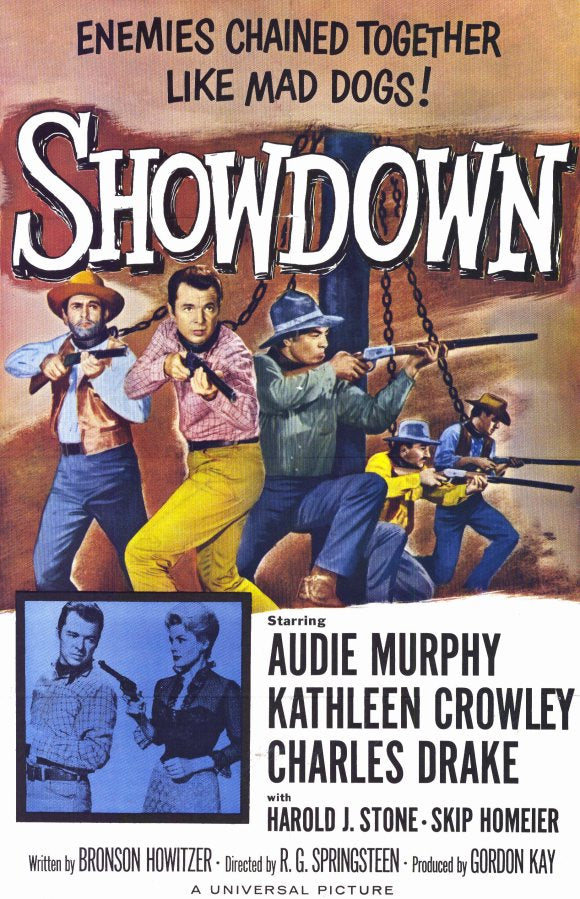 Showdown Movie Poster Print showcasing dramatic action.
