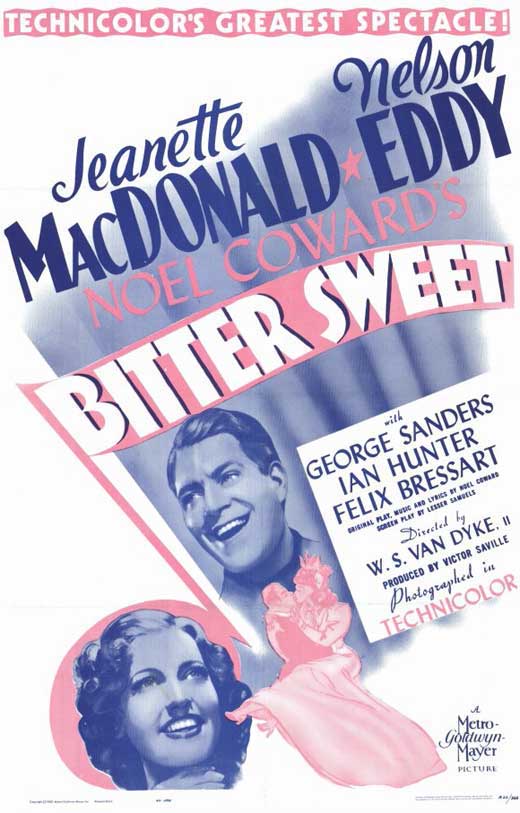 Bittersweet Movie Poster Print showcasing emotional artwork.