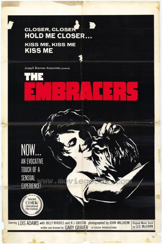 The Embracers Movie Poster Print showcasing cinematic artwork.