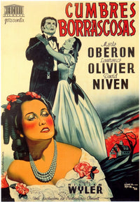 Wuthering Heights Movie Poster Print showcasing the classic story.