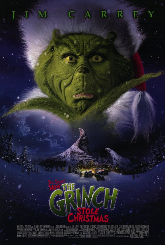 Dr. Seuss' How the Grinch Stole Christmas Movie Poster Print (11x17)