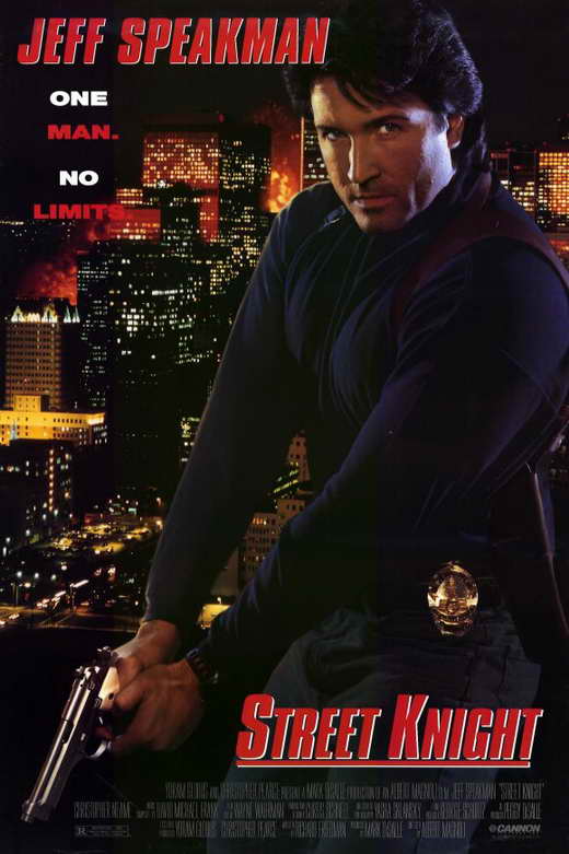 Street Knight Movie Poster Print featuring action-packed art.