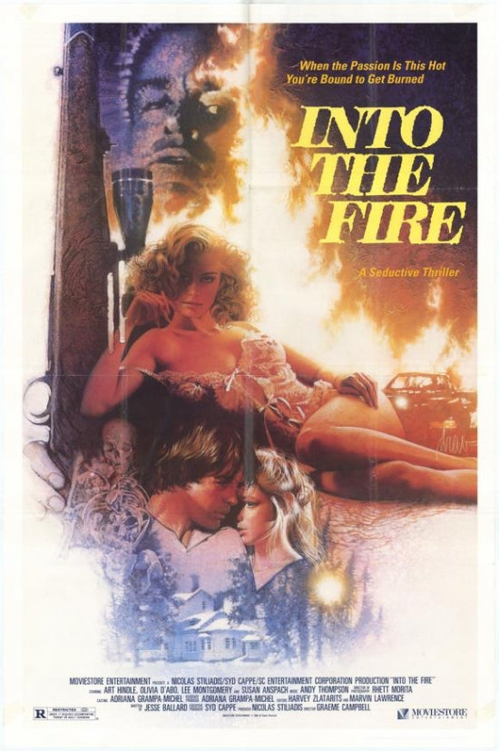 Into The Fire Movie Poster Print showcasing cinematic art.