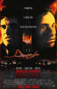 Cold Steel Movie Poster Print featuring dynamic visuals