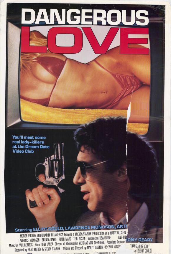 Dangerous Love Movie Poster Print showcasing intense film themes.
