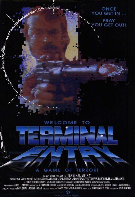 Terminal Entry Movie Poster Print capturing the essence of cinema.