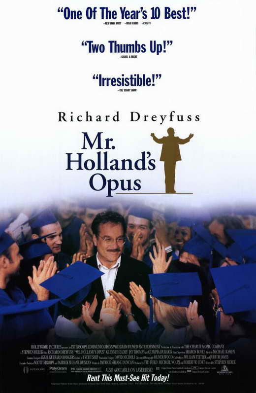 Mr. Holland's Opus Movie Poster Print showcasing the emotional depth of the film