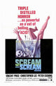 Scream and Scream Again Movie Poster Print showcasing classic horror film artwork.