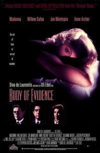 Body of Evidence Movie Poster Print showcasing premium design.