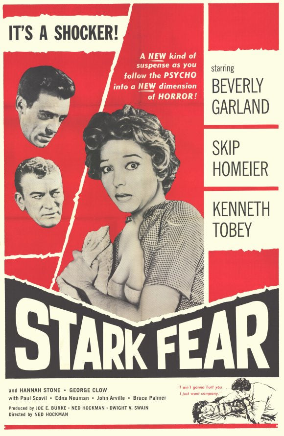 Stark Fear Movie Poster Print showcasing thrilling imagery