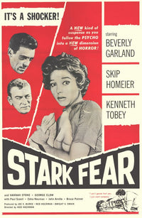 Stark Fear Movie Poster Print showcasing thrilling imagery
