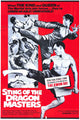 Sting of the Dragon Masters Movie Poster Print featuring vibrant artwork