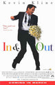 In and Out Movie Poster Print showcasing humor and vibrant design.