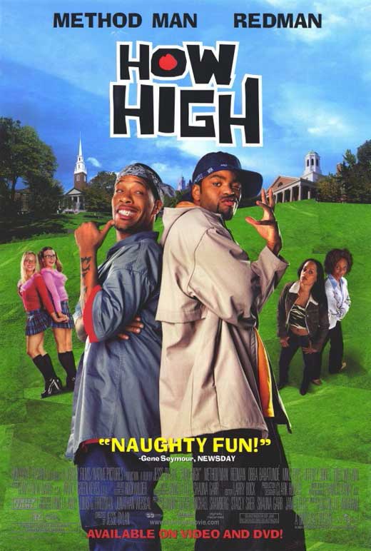 How High Movie Poster Print showcasing vibrant comedy design