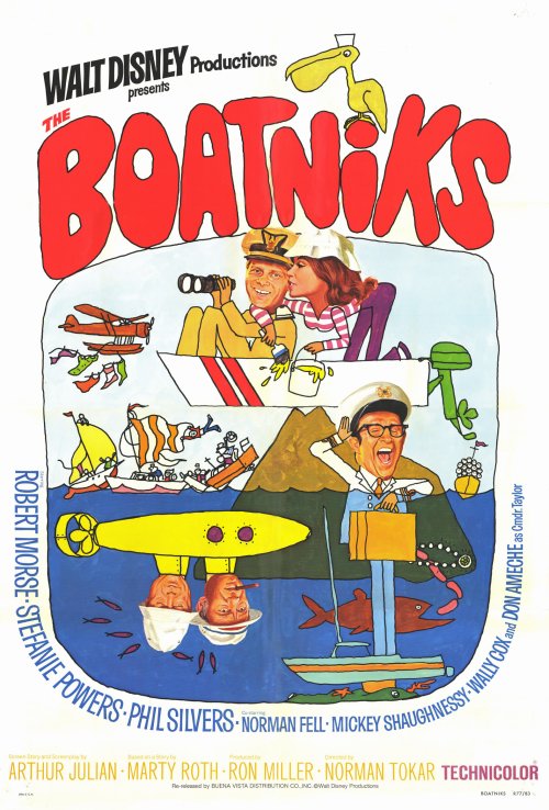 The Boatniks Movie Poster Print showcasing classic comedy film art.