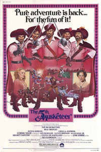 The Fifth Musketeer Movie Poster Print featuring vibrant designs