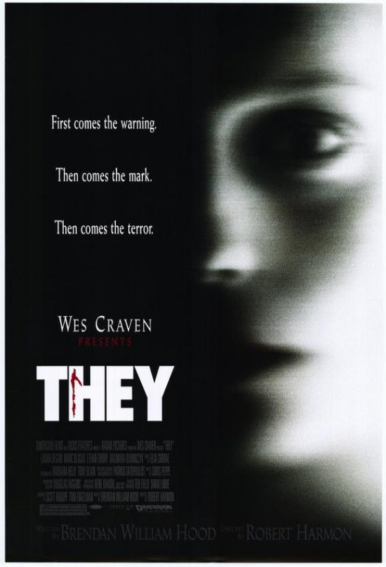 They Movie Poster Print showcasing suspenseful film theme