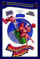 Rollercoaster Rabbit Movie Poster Print featuring playful rabbits on a rollercoaster.