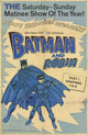 Batman and Robin Movie Poster Print featuring vibrant colors and dynamic design.
