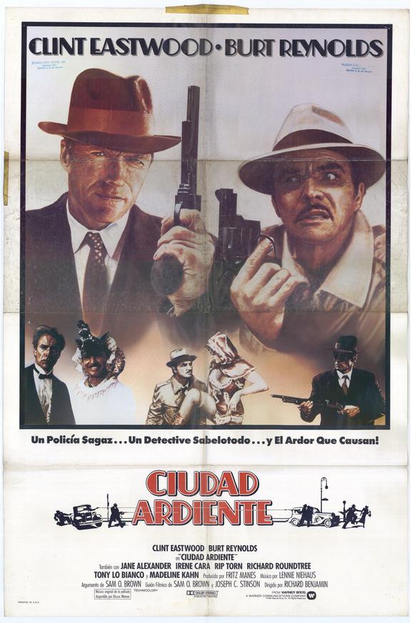 City Heat Movie Poster Print showcasing classic film art.