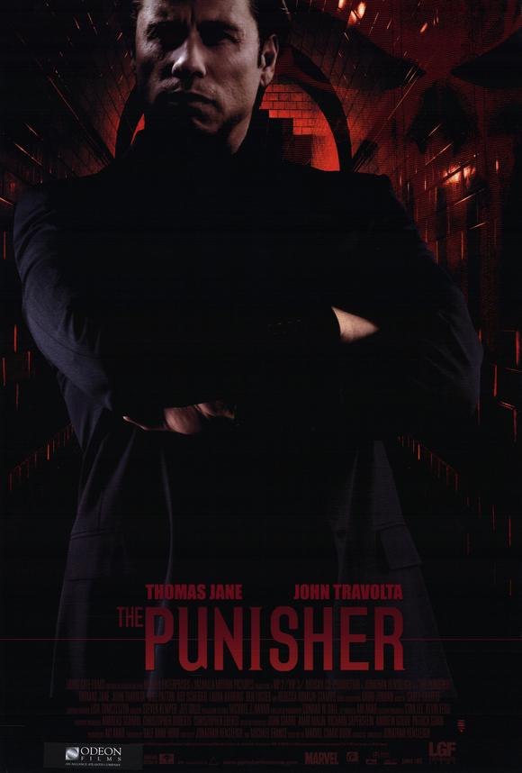 The Punisher Movie Poster Print featuring iconic vigilante artwork