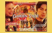 Garden State Movie Poster Print showcasing vibrant artwork.