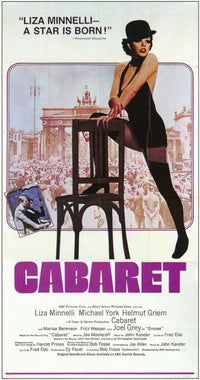 Cabaret Movie Poster Print featuring iconic imagery from the film