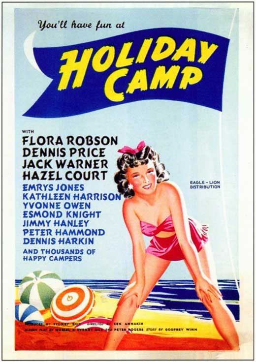Holiday Camp Movie Poster Print capturing festive cheer and joy.