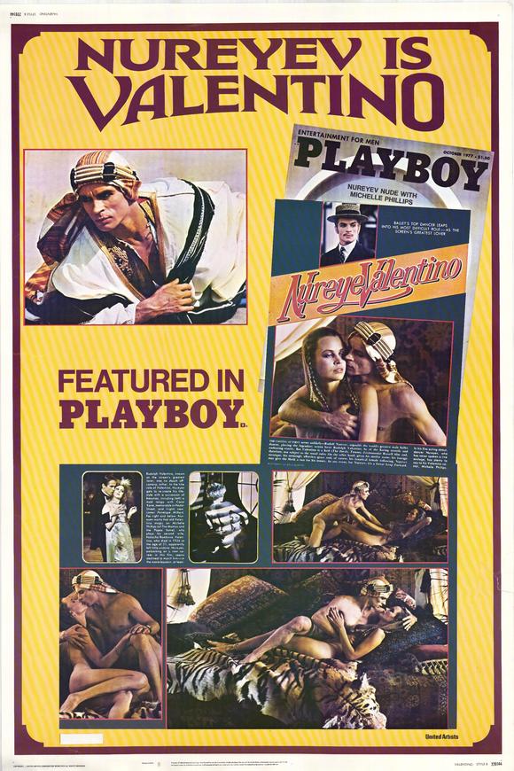 Valentino Movie Poster Print showcasing iconic film art.
