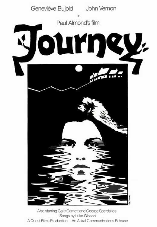 Journey Movie Poster Print showcasing vibrant colors and adventure theme.