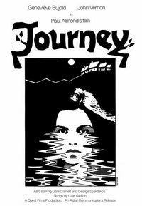 Journey Movie Poster Print showcasing vibrant colors and adventure theme.