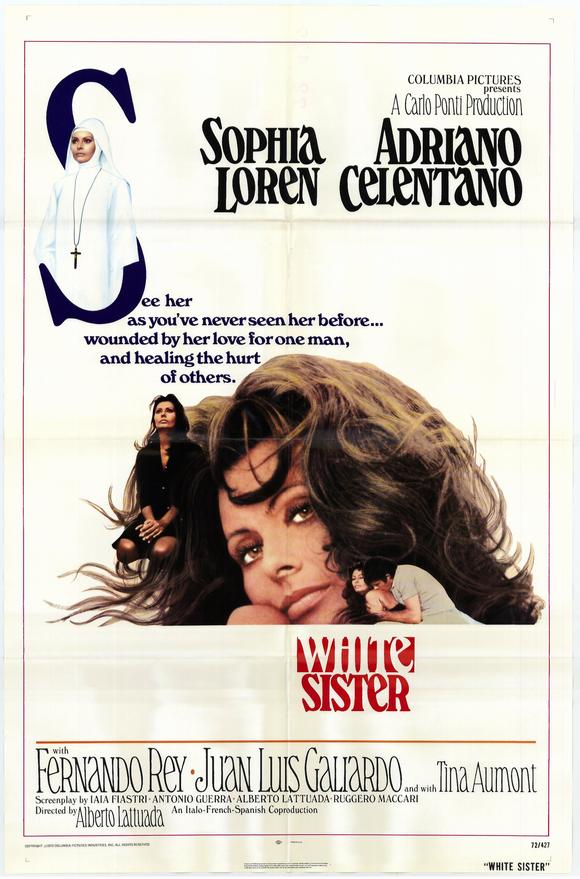 White Sister Movie Poster Print showcasing captivating film imagery.