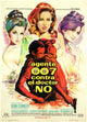 Dr. No Movie Poster Print featuring classic cinematic artwork.