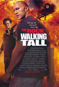 Walking Tall Movie Poster Print featuring iconic film imagery.