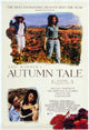 Autumn Tale Movie Poster Print featuring vibrant autumn colors.