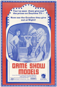 Game Show Models Movie Poster Print showcasing vibrant colors and nostalgic design.