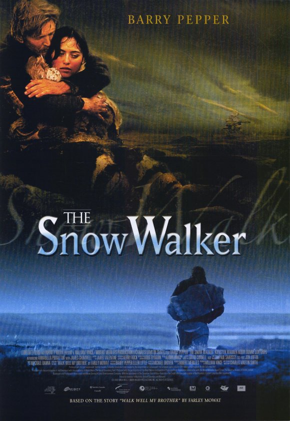 The Snow Walker movie poster print showcasing beautiful landscapes.
