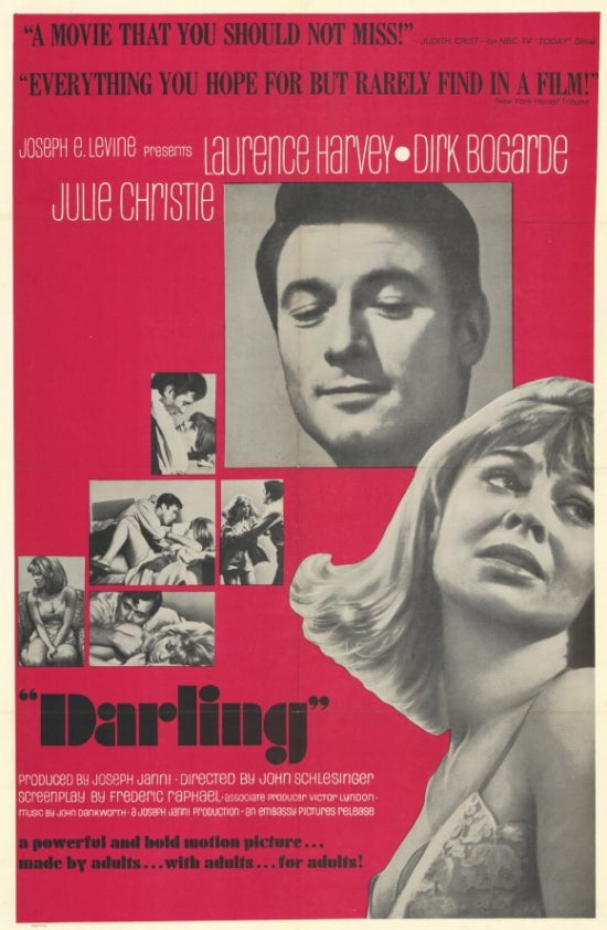 Darling Movie Poster Print showcasing vibrant cinematic art.